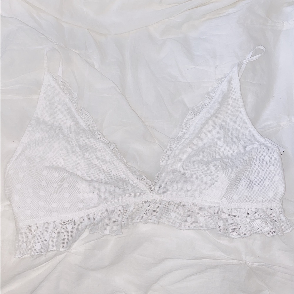White Urban Outfitters bralette top